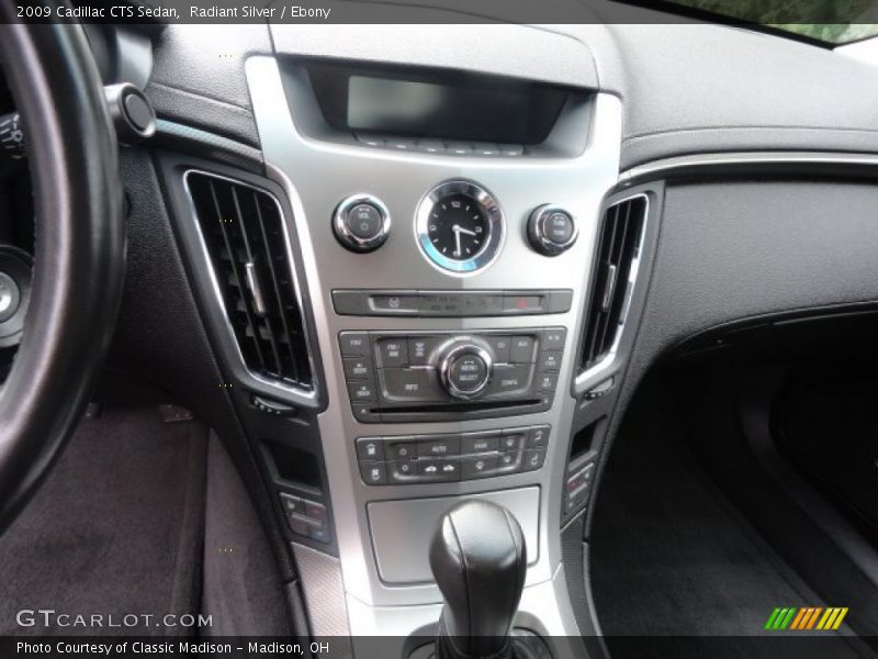 Radiant Silver / Ebony 2009 Cadillac CTS Sedan
