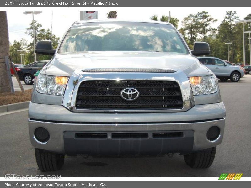 Silver Sky Metallic / Black 2007 Toyota Tundra SR5 CrewMax