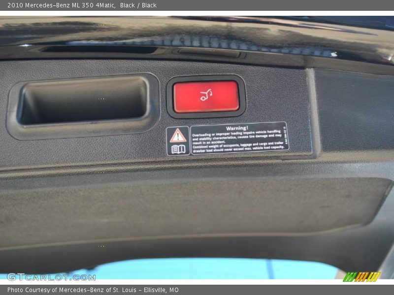 Black / Black 2010 Mercedes-Benz ML 350 4Matic