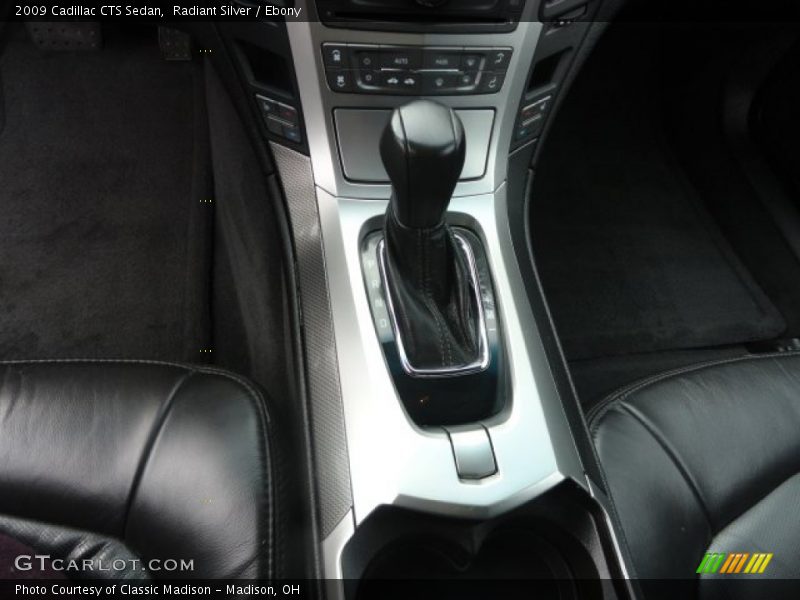 Radiant Silver / Ebony 2009 Cadillac CTS Sedan