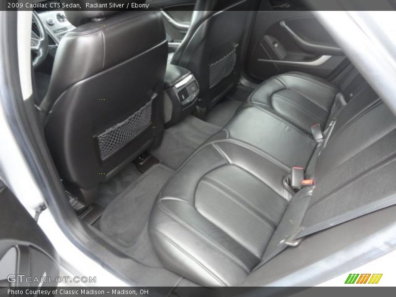 Radiant Silver / Ebony 2009 Cadillac CTS Sedan