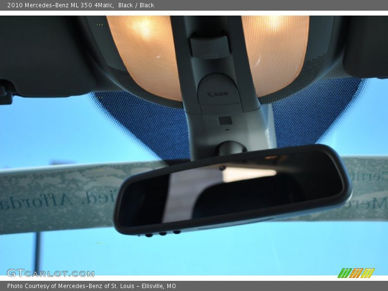 Black / Black 2010 Mercedes-Benz ML 350 4Matic