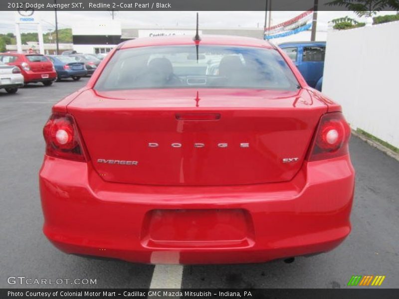 Redline 2-Coat Pearl / Black 2012 Dodge Avenger SXT