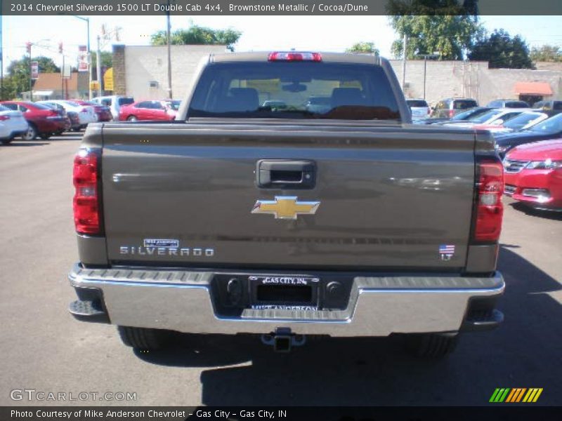 Brownstone Metallic / Cocoa/Dune 2014 Chevrolet Silverado 1500 LT Double Cab 4x4