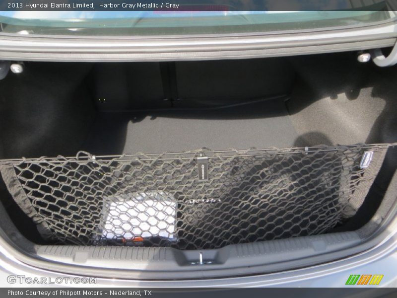 Harbor Gray Metallic / Gray 2013 Hyundai Elantra Limited