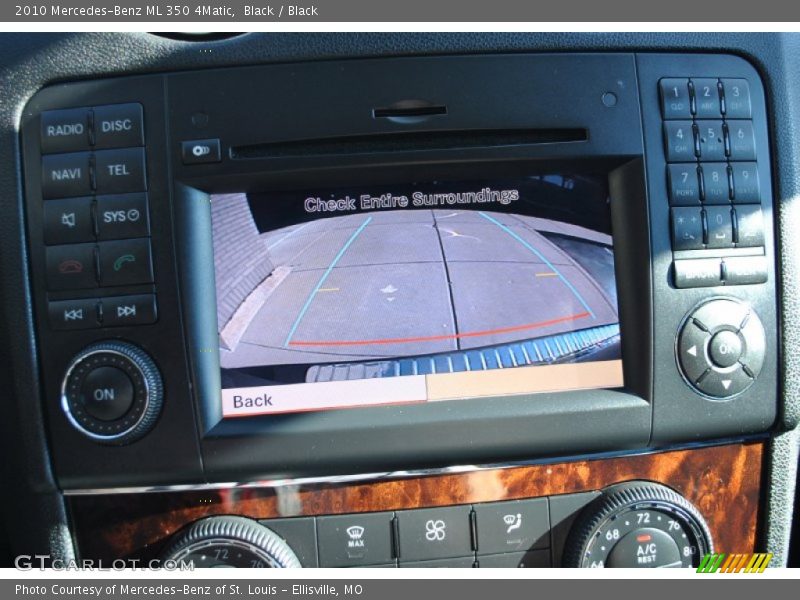 Black / Black 2010 Mercedes-Benz ML 350 4Matic