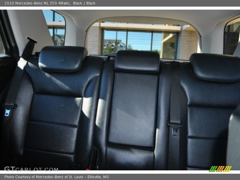 Black / Black 2010 Mercedes-Benz ML 350 4Matic
