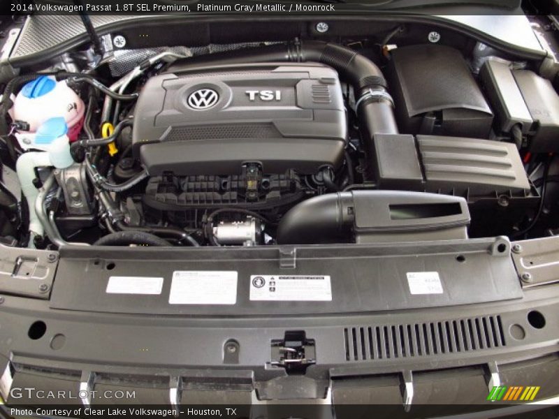 Platinum Gray Metallic / Moonrock 2014 Volkswagen Passat 1.8T SEL Premium