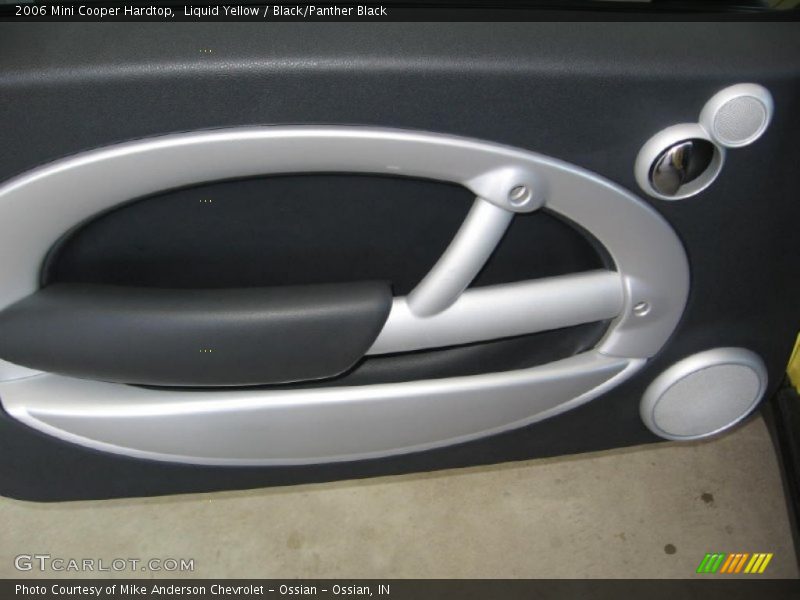 Liquid Yellow / Black/Panther Black 2006 Mini Cooper Hardtop