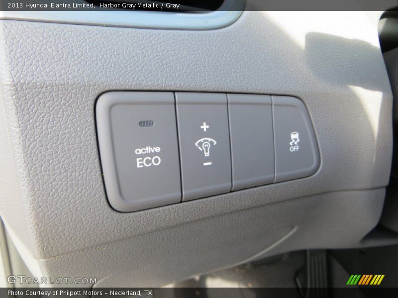 Harbor Gray Metallic / Gray 2013 Hyundai Elantra Limited