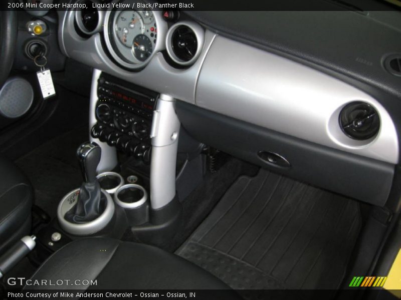 Liquid Yellow / Black/Panther Black 2006 Mini Cooper Hardtop