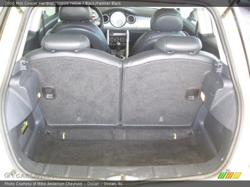 Liquid Yellow / Black/Panther Black 2006 Mini Cooper Hardtop