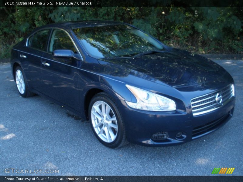 Navy Blue / Charcoal 2010 Nissan Maxima 3.5 S