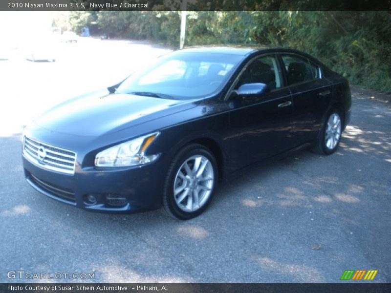 Navy Blue / Charcoal 2010 Nissan Maxima 3.5 S