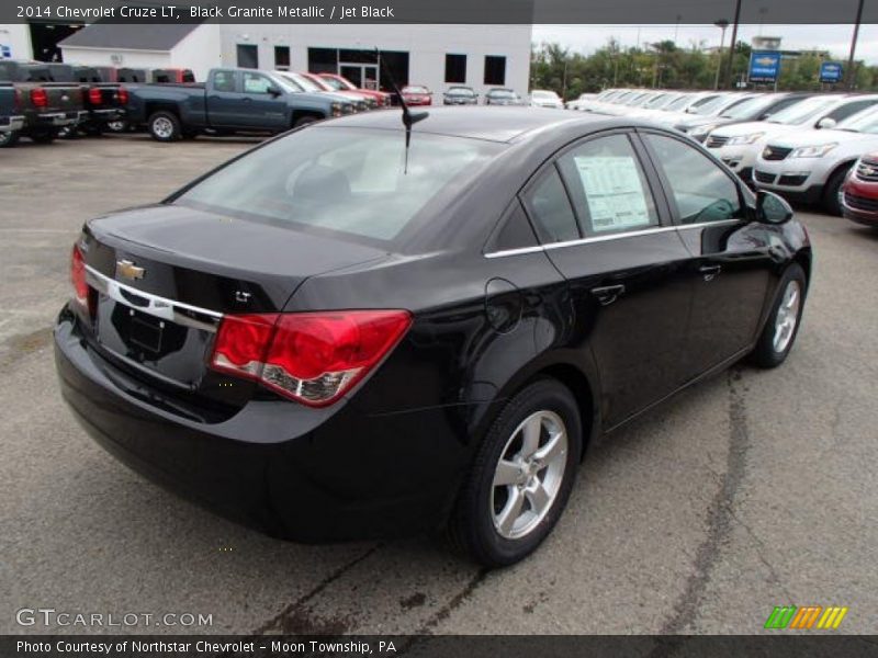 Black Granite Metallic / Jet Black 2014 Chevrolet Cruze LT