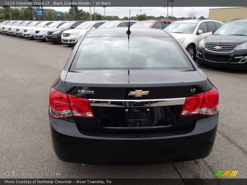 Black Granite Metallic / Jet Black 2014 Chevrolet Cruze LT