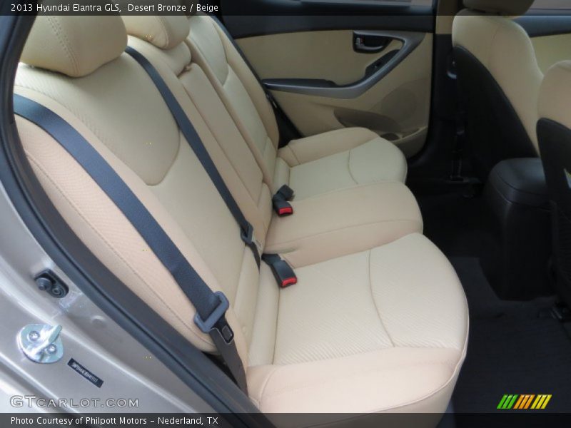 Desert Bronze / Beige 2013 Hyundai Elantra GLS