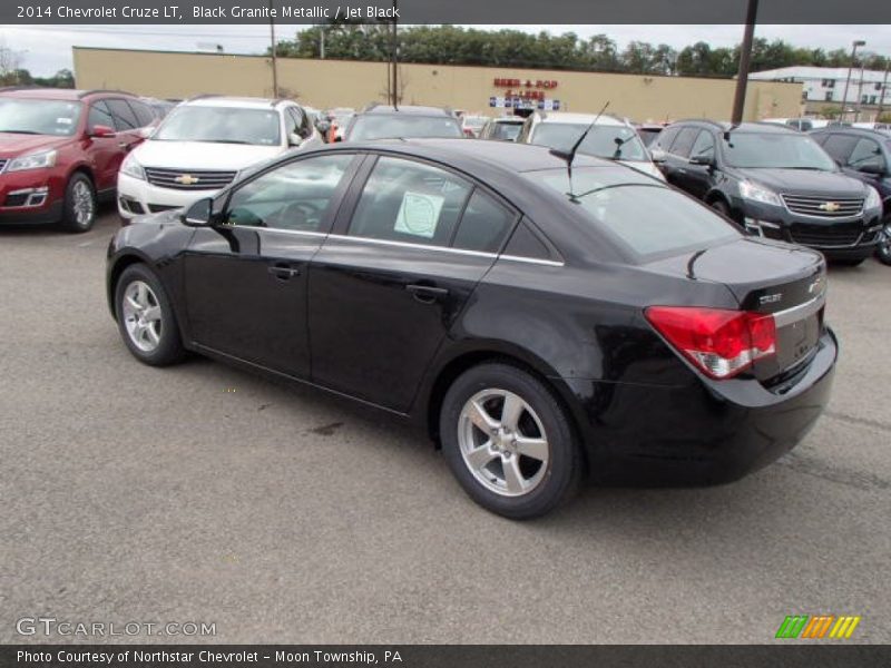 Black Granite Metallic / Jet Black 2014 Chevrolet Cruze LT