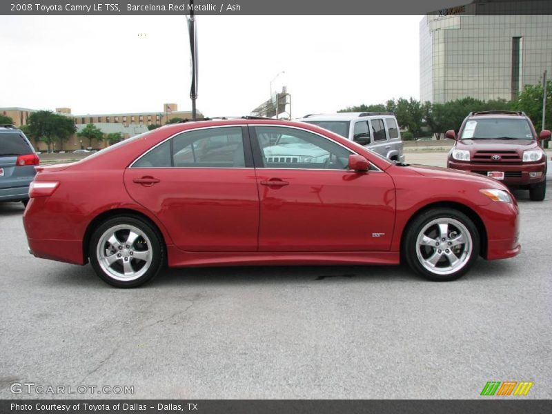 Barcelona Red Metallic / Ash 2008 Toyota Camry LE TSS
