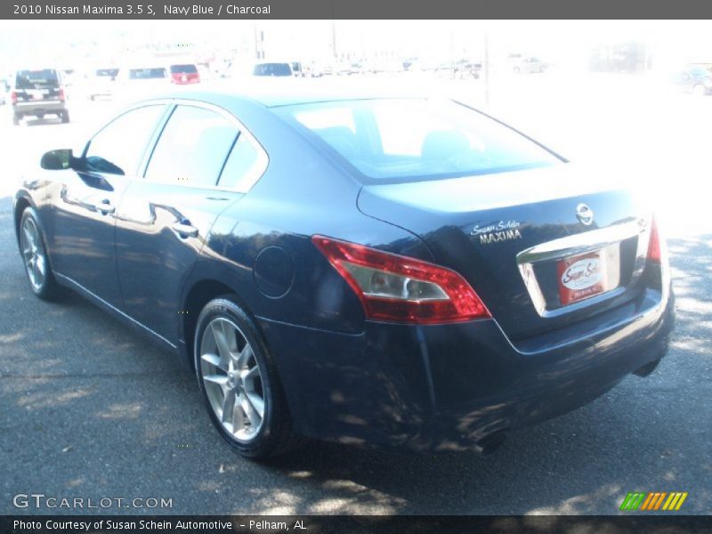 Navy Blue / Charcoal 2010 Nissan Maxima 3.5 S