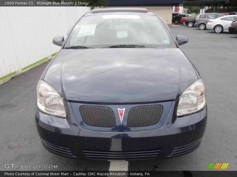 Midnight Blue Metallic / Ebony 2009 Pontiac G5