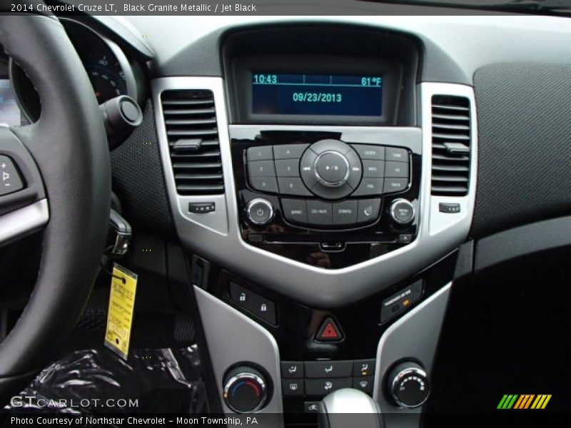Black Granite Metallic / Jet Black 2014 Chevrolet Cruze LT
