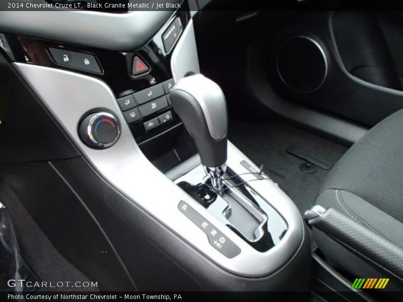 Black Granite Metallic / Jet Black 2014 Chevrolet Cruze LT