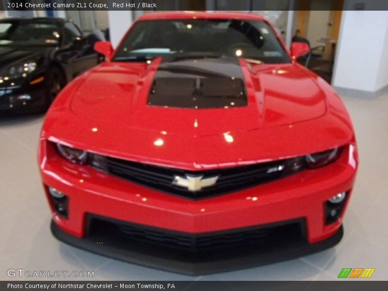 Red Hot / Black 2014 Chevrolet Camaro ZL1 Coupe