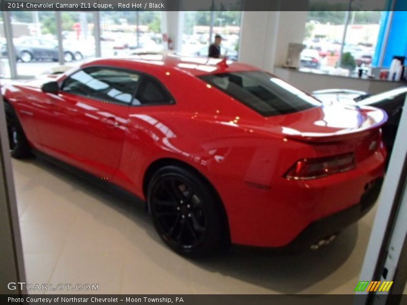 Red Hot / Black 2014 Chevrolet Camaro ZL1 Coupe