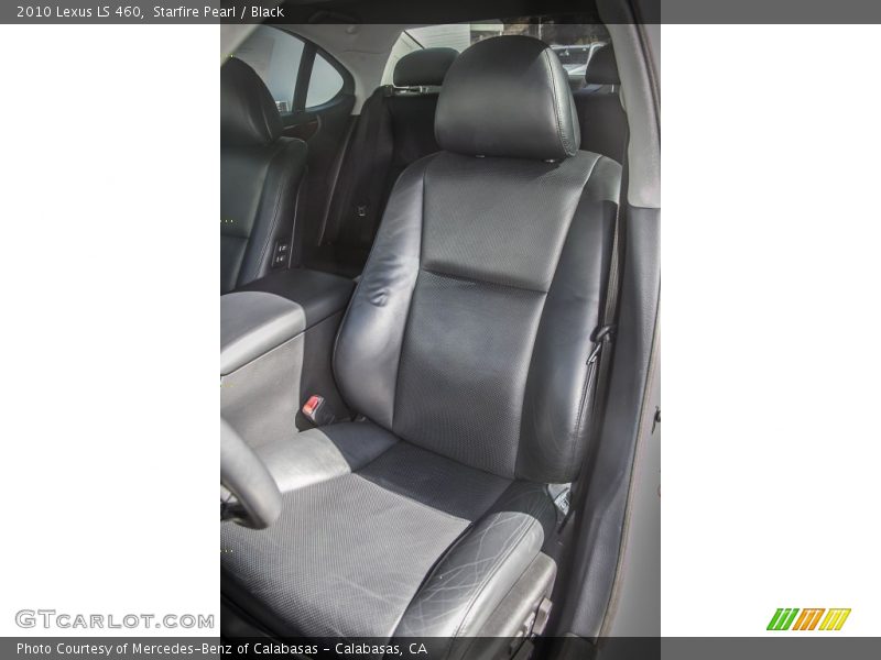 Front Seat of 2010 LS 460