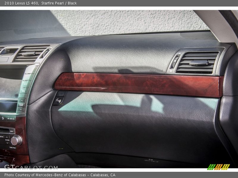 Starfire Pearl / Black 2010 Lexus LS 460