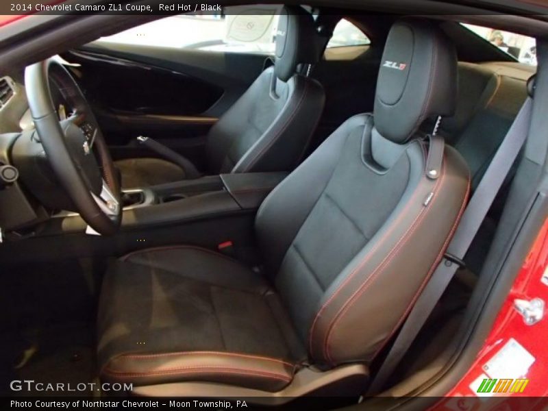 Front Seat of 2014 Camaro ZL1 Coupe
