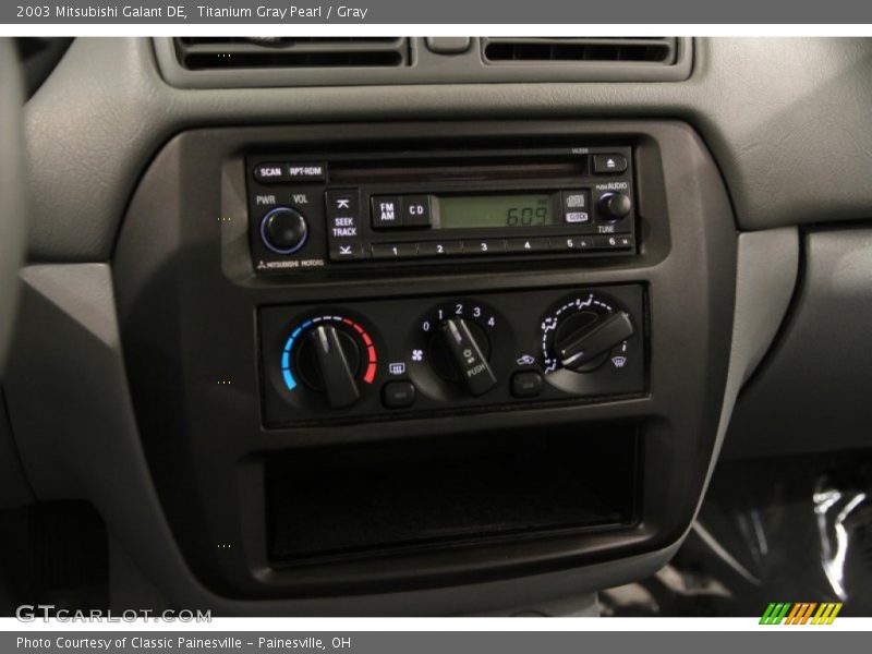 Controls of 2003 Galant DE