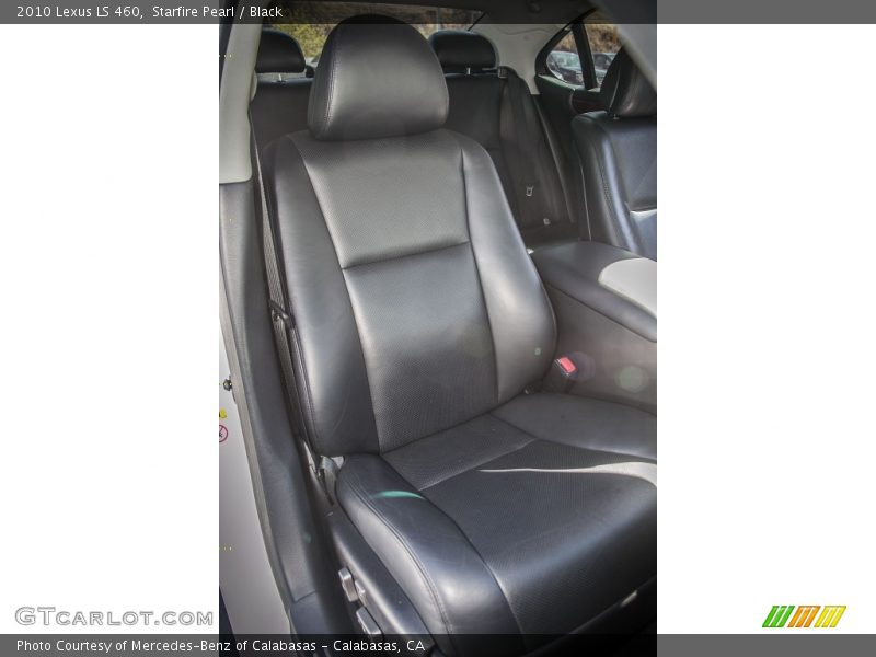 Front Seat of 2010 LS 460