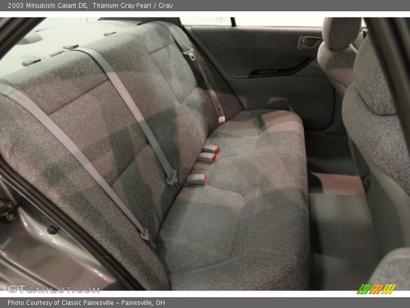 Rear Seat of 2003 Galant DE