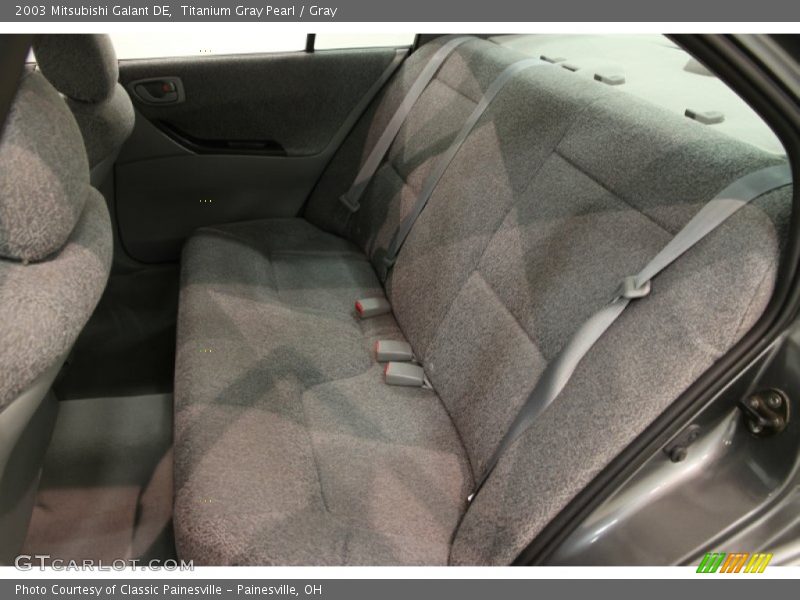 Rear Seat of 2003 Galant DE