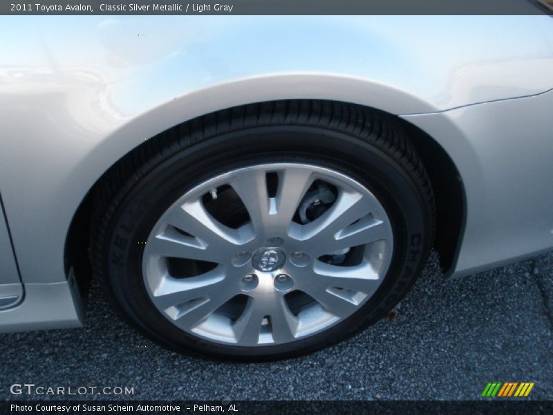 Classic Silver Metallic / Light Gray 2011 Toyota Avalon