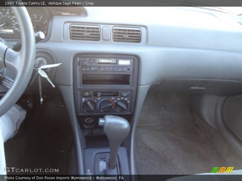 Antique Sage Pearl / Gray 1997 Toyota Camry LE