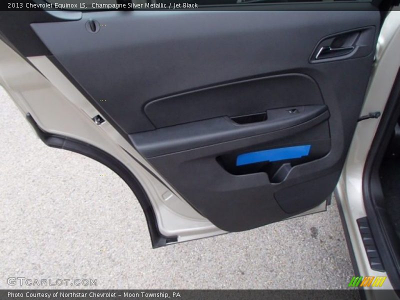Champagne Silver Metallic / Jet Black 2013 Chevrolet Equinox LS