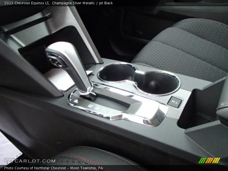 Champagne Silver Metallic / Jet Black 2013 Chevrolet Equinox LS