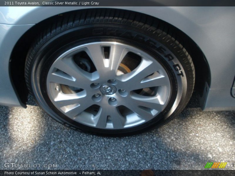 Classic Silver Metallic / Light Gray 2011 Toyota Avalon