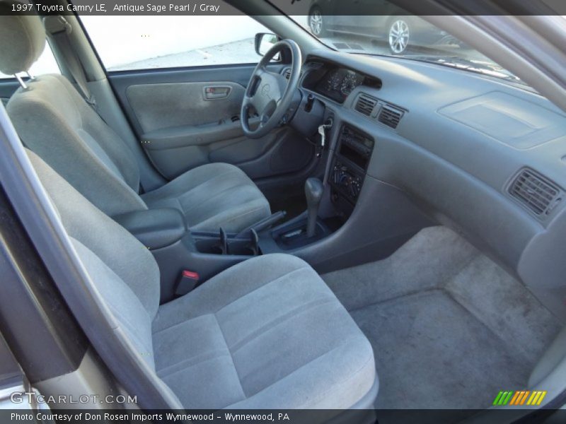 Antique Sage Pearl / Gray 1997 Toyota Camry LE