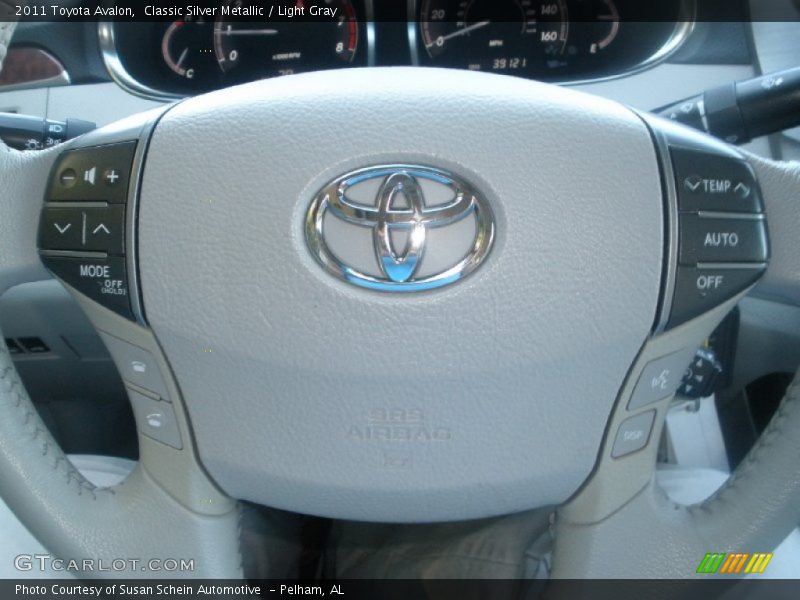 Classic Silver Metallic / Light Gray 2011 Toyota Avalon