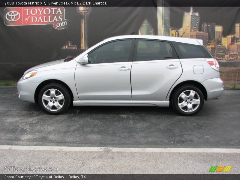 Silver Streak Mica / Dark Charcoal 2008 Toyota Matrix XR