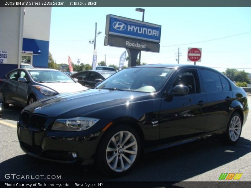 Jet Black / Black 2009 BMW 3 Series 328xi Sedan