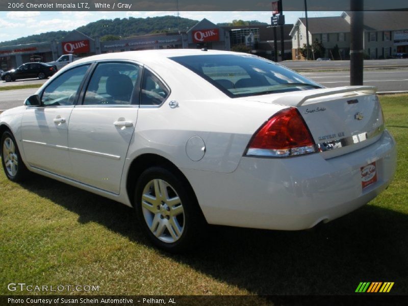 White / Gray 2006 Chevrolet Impala LTZ