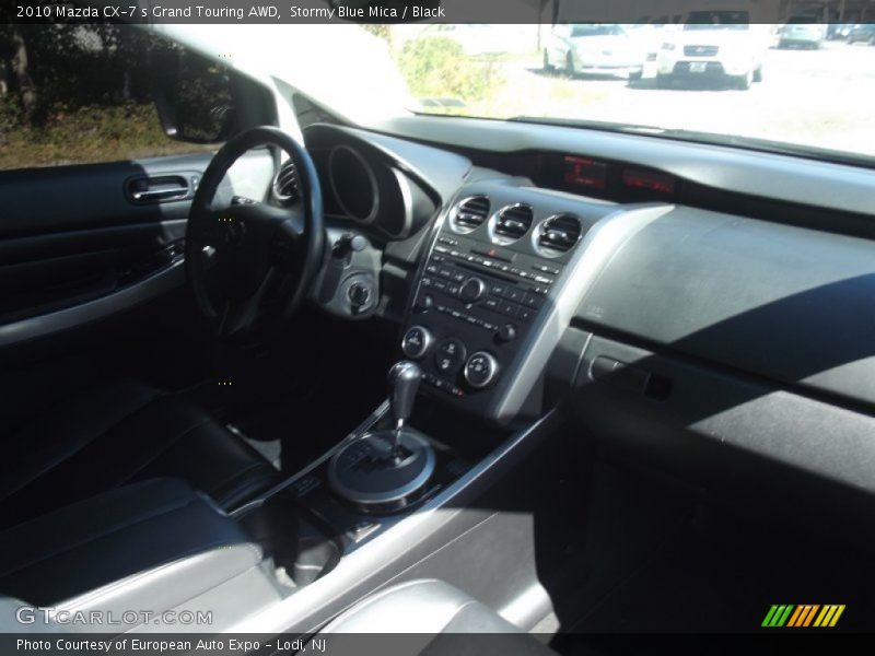 Stormy Blue Mica / Black 2010 Mazda CX-7 s Grand Touring AWD