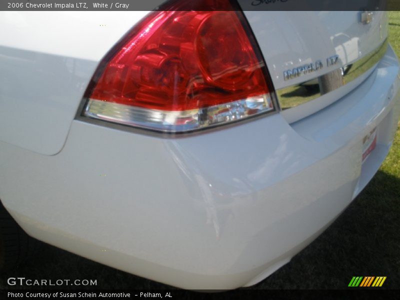 White / Gray 2006 Chevrolet Impala LTZ