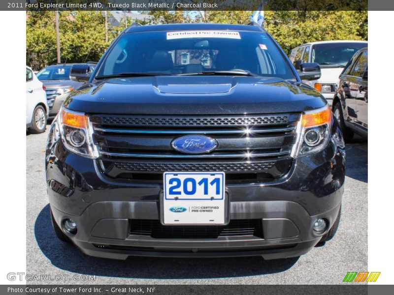 Tuxedo Black Metallic / Charcoal Black 2011 Ford Explorer Limited 4WD