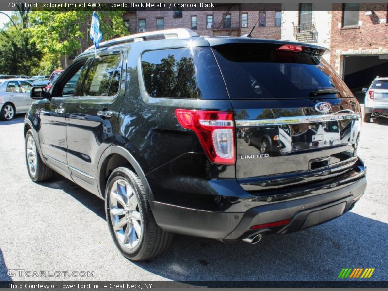Tuxedo Black Metallic / Charcoal Black 2011 Ford Explorer Limited 4WD